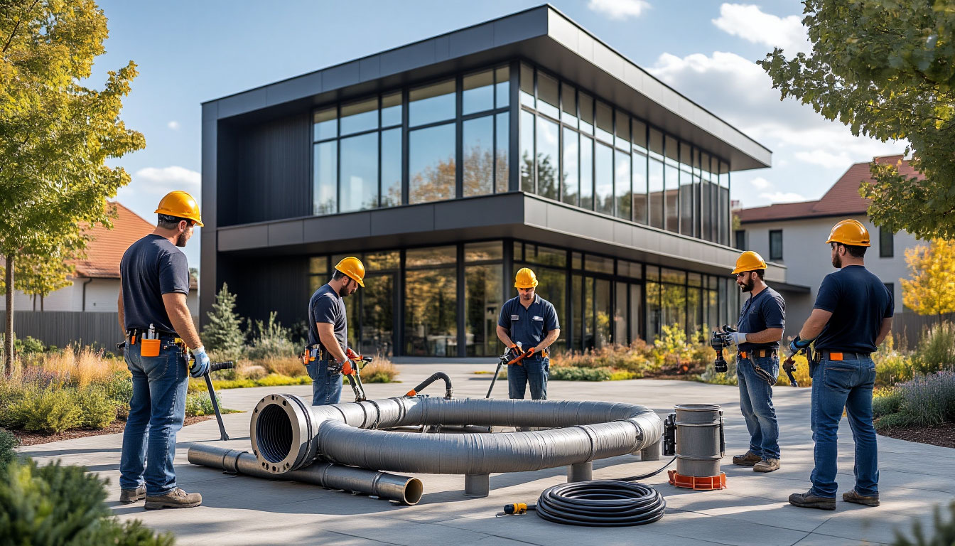 Монтаж водопровода